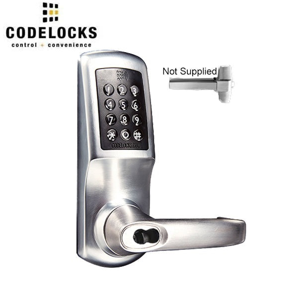 CodeLocks - CL5510 - Electronic Door Exit Trim - Heavy Duty - 2 3/4" Backset - Panic Access Kit - Optional SFIC Prep - Grade 2