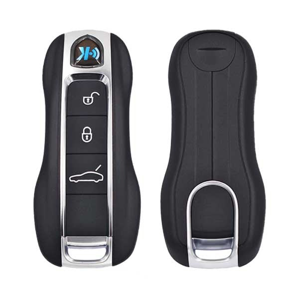 KEYDIY - Porsche Style - 3-Button Smart Key Blank - Black (KD-ZB19)