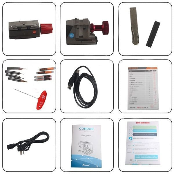 2 x Xhorse Condor XC-Mini Plus – High Sec Key Cutting Machine (Xhorse) (Bundle of 2)