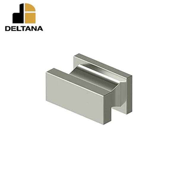 Deltana - Contemporary Knob - Anvil - 3/4" x 1-1/2" x 7/8" - Optional Finish