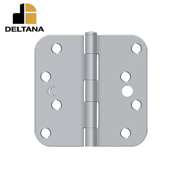 Deltana - 4" x 4" x 5/8" Radius Hinge - Security - Optional Finish