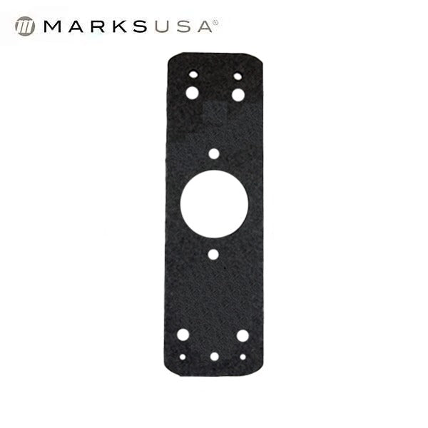 Marks USA - E7073 - Rim Exit Device Adapter Plate For Yale 7100, Corbin Russwin 5200 - Black
