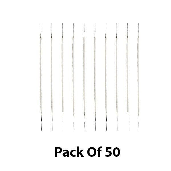 Jonard Tools - 30 AWG - Kynar Wire - Pre-Cut - Blue - Silver Plated Copper - Pack of 50 - Optional Colors - Optional Length