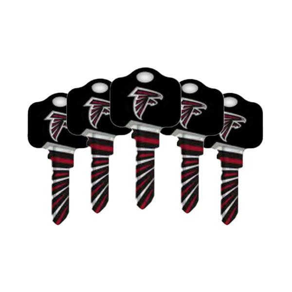 Ilco - NFL TeamKeys - Key Blank - Atlanta Falcons - KW1 (5 Pack)
