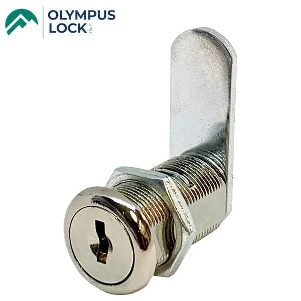 Olympus - 961 Series - Disc Tumbler Cam Lock - 2" - Bright Nickel - C420A Key