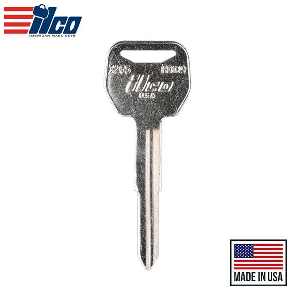 Ilco - HD109 / X265 - Honda - Motorcycle / ATV Key Blank
