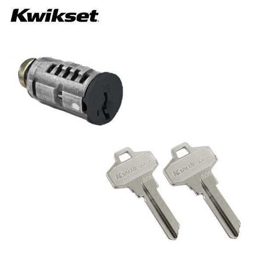 Kwikset - SmartKey SC1 Schlage Cylinder For Square Drive Chassis Levers - Black Finish