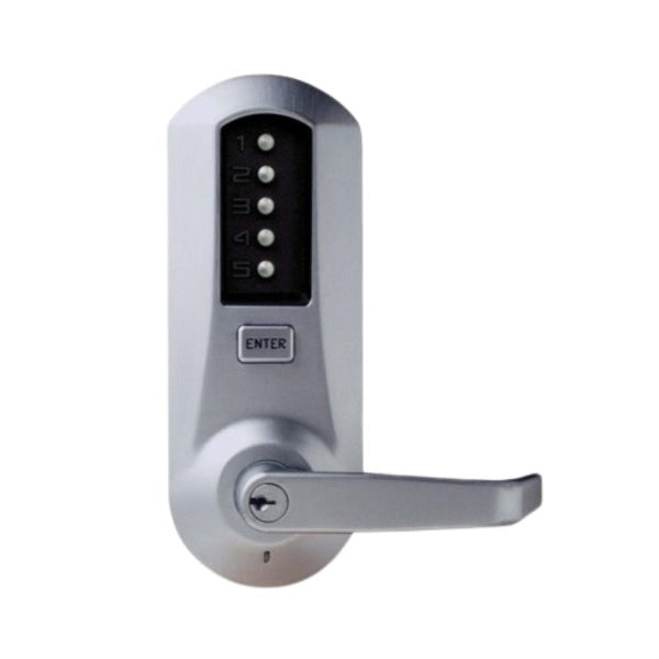 Simplex - 5041 - Cylindrical Lock - Schlage “C” Keyway - KIL - Winston Lever - Satin Chrome - Grade 1