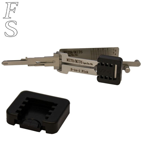 Finger Saver - Thumb Brace Support for Original Lishi Pick Tools - Black
