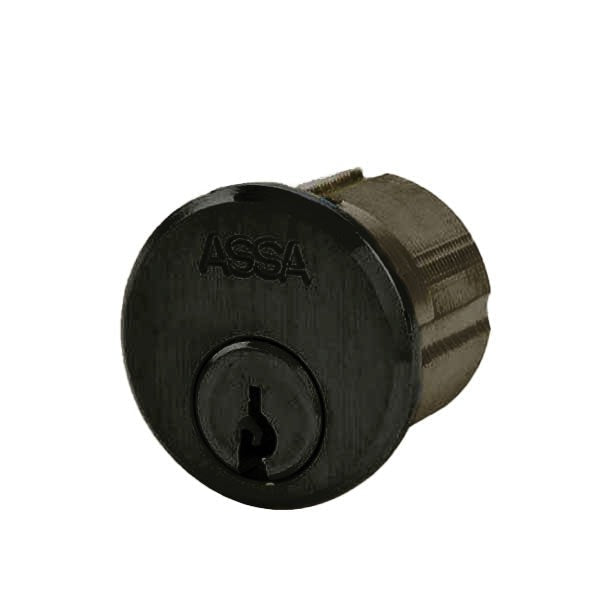 ASSA - Maximum+ - Mortise Cylinder - Adams Rite Cam - 1-1/4" - 624 - Dark Oxidized Bronze