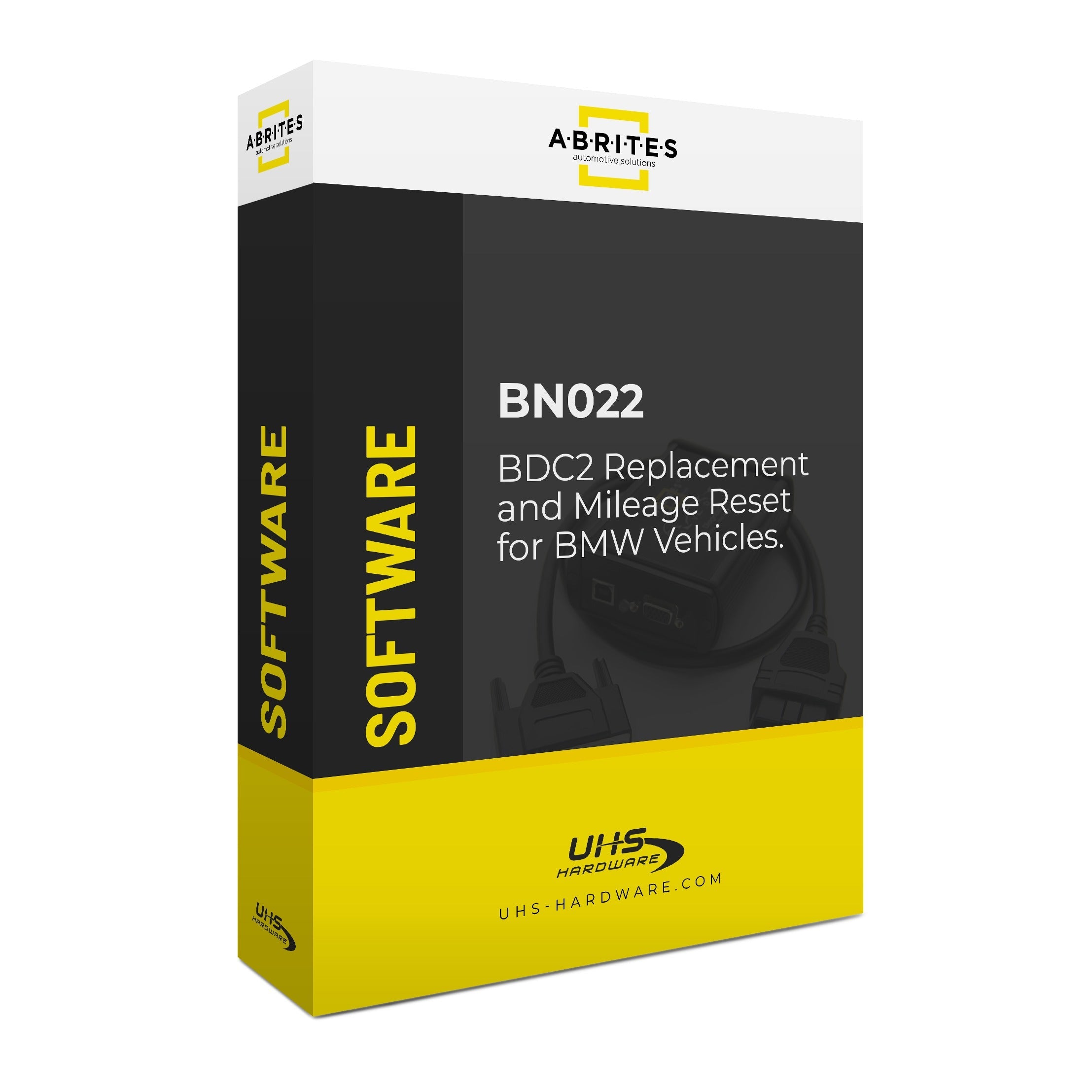 Abrites - BN022 - BDC2 Replacement and Mileage Reset for BMW Vehicles.