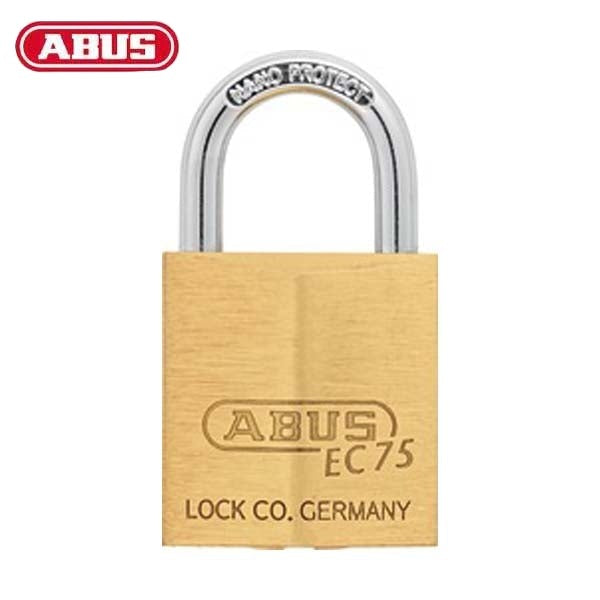 Abus - 75100 - Padlock Brass 75/30 - Optional Keying