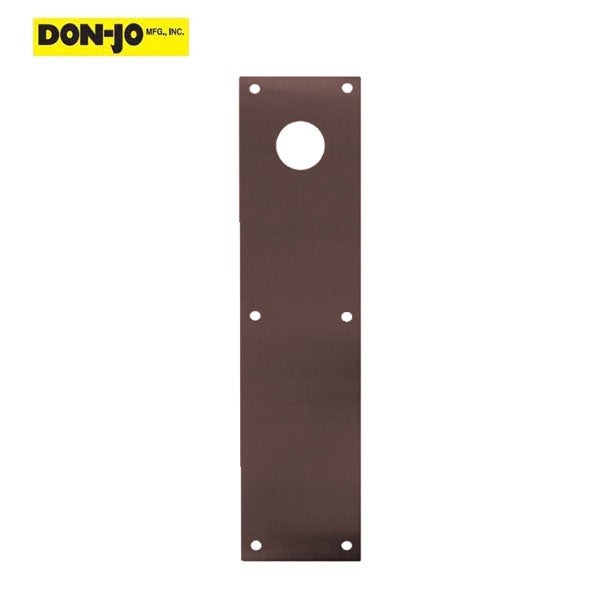 Don-Jo - CFC71 - Push Plate - 4" Width - Optional Finish