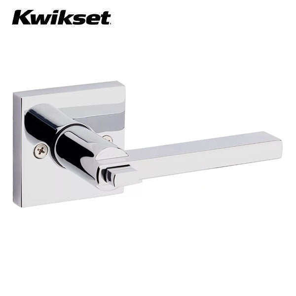 Kwikset - Halifax Lever Set - Square Rose - Optional Finish - Optional Function - SC1 - SmartKey Technology - Grade 2
