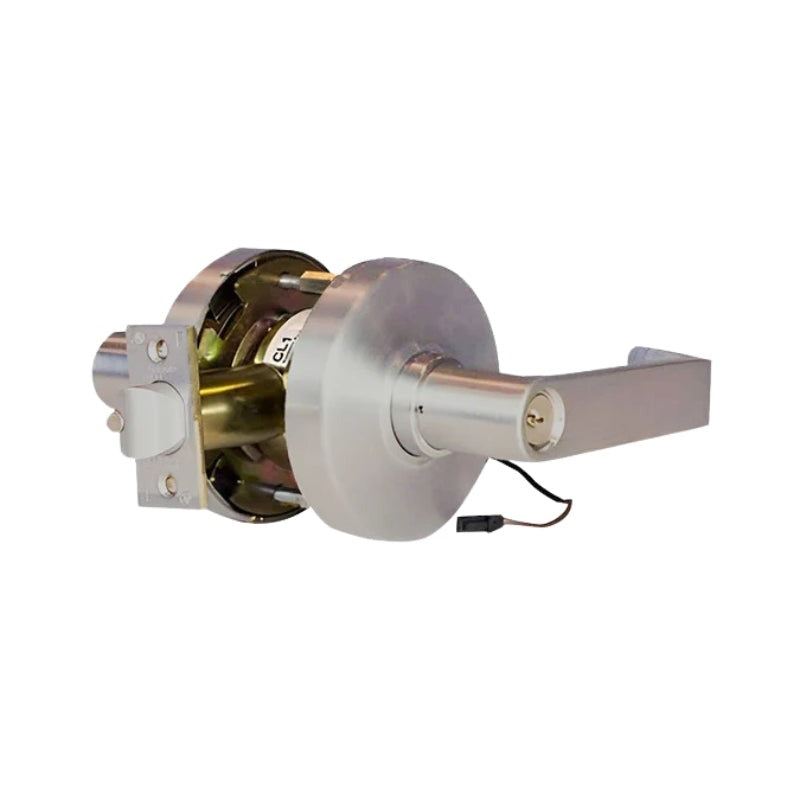Command Access - CL180LE - Electrified Cylindrical Lock - EU Fail Safe - Outside Lever Unlocked (EU) - 11/30 VAC/DC - Auto Detection Technology - Grade 1