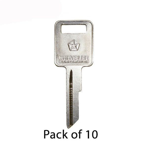 Jeep / Dodge / AMC RA4 / 321074 Mechanical Key (Strattec) (Pack Of 10)
