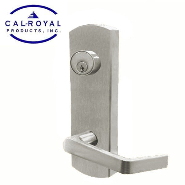 Cal-Royal - ESC7700 - Deadbolt - Entry Function - Satin Chrome - Classroom - Grade 1