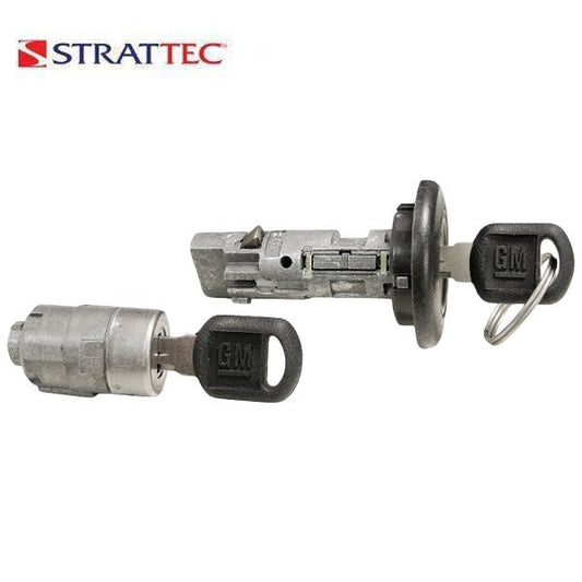2003 - 2009 GM / Ignition Door Lock Kit / Coded / 7012945 (Strattec)