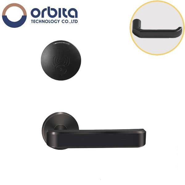 Orbita - S3079 - Mortise Hotel Lock - SPLIT Design - RFID - Optional Lever Style - 6 VDC - Optional Finish - Grade 2