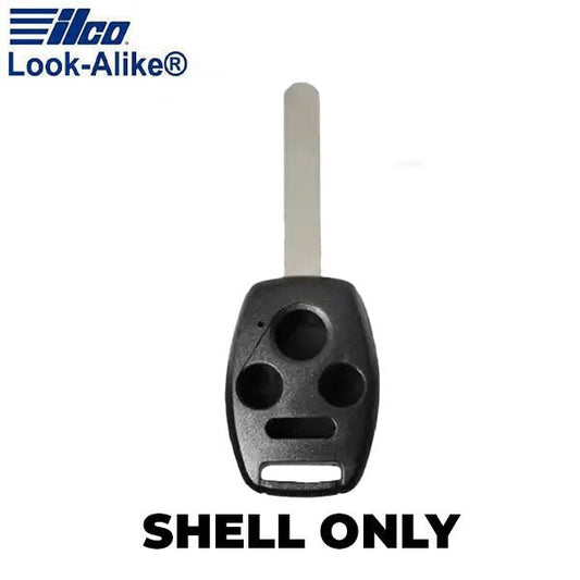 Ilco - 2008-2015 Honda Accord, Pilot - HON-RHK4B1 - 4-Button Remote Head Key SHELL (AFTERMARKET)