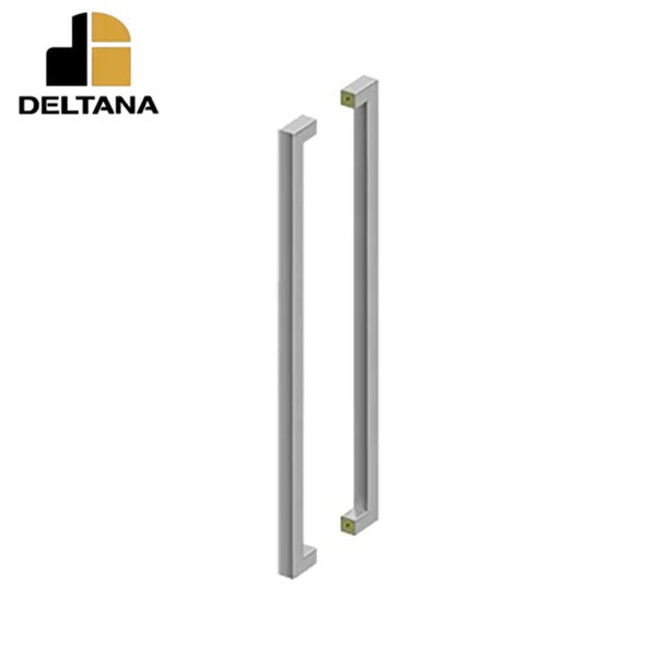 Deltana - 42" Extra Large Contemporary Pull - Back-To-Back - 3" Door Thickness - Optional Finish