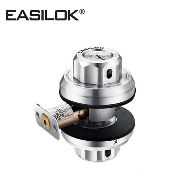 EASILOK - E2 - Single Cylinder Deadbolt Lock - Twist-To-Lock - Optional Finish
