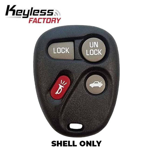 2000-2007 GM Keyless Entry Remote SHELL for L2C0005T - Black (AFTERMARKET)