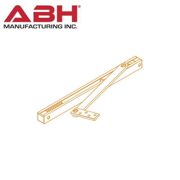 ABH - 4400RA Series Surface Mount, Medium Duty Overhead Holder & Stop, Adjustable - Optional Finish