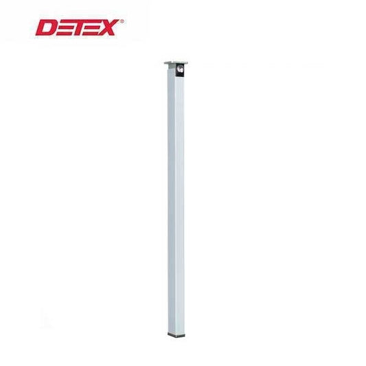 Detex - DTX-F90KRx7 - Keyed Removeable Mullion - Fire Rated - Heavy Duty - Double Door - 7'