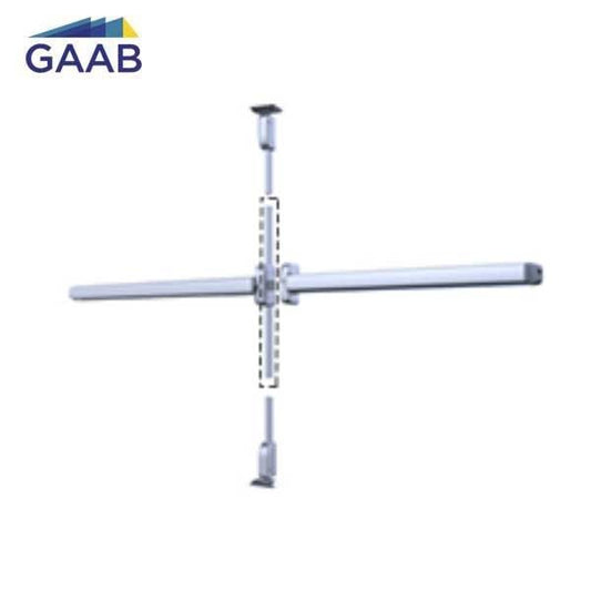 GAAB - T291-05 - Vertical Rod - Suitable for T300 series and T290 series - Satin Chrome