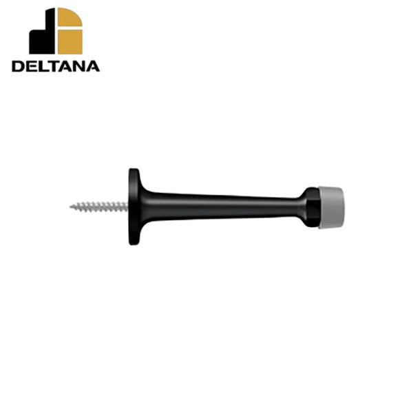 Deltana - 3-1/4" Baseboard Door Bumper - Solid Brass - Optional Finish