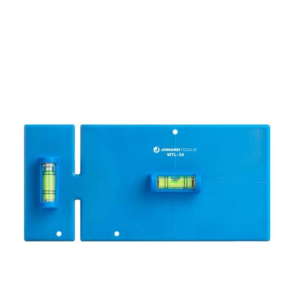 Jonard Tools - Wall Box Template & Level for Non-Metallic Boxes - 3-Gang and 4-Gang