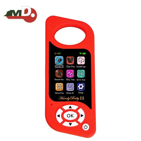 Handy Baby III - 3rd Generation - Auto Key Programmer / Cloning Device (w/ G Chip Function) - RED