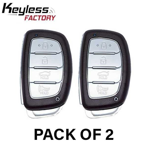 2 x 2017-2019 Hyundai Sonata / 4-Button Smart Key / PN: 95440-C1500NNA / CQOFD00120 (AFTERMARKET) (Bundle of 2)