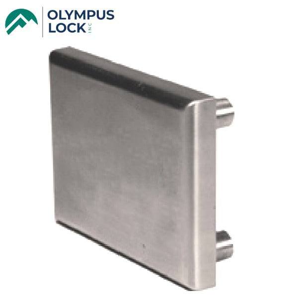 Olympus - ETS1 - Exterior Through-Bolt Mounting Plates for Olympus Cabinet Locks - Optional Finish - Optional Material Thickness