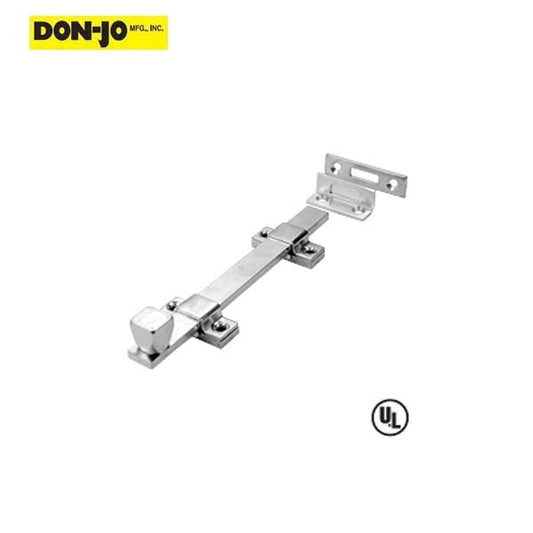 Don-Jo - 1580 - Surface Bolt - 8" Length - 1" Width - Optional Finish