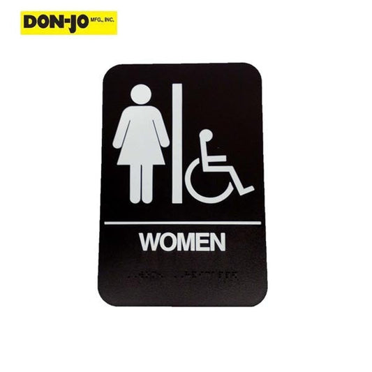 Don-Jo - HS 9060 05 - ADA Sign