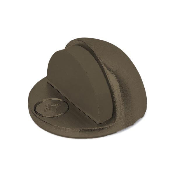 TELL - Low Profile Floor Stop - 10B - Antique Bronze - 1/8" Base