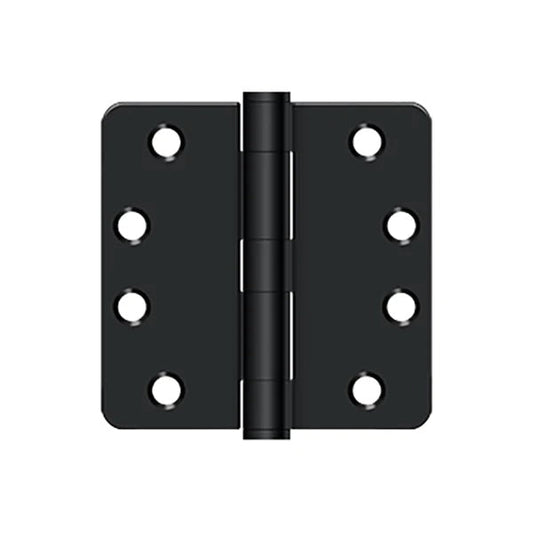 Deltana - 4" x 4" x 1/4" Radius Hinge - Heavy Duty - Optional Finish