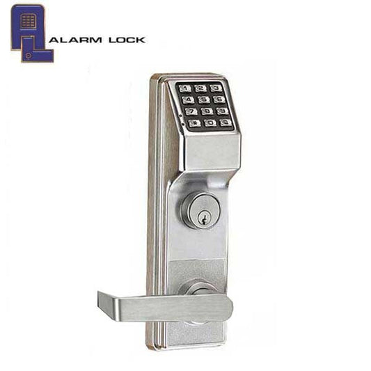 Alarm Lock Trilogy - DL2700CRL - LH - Keypad Mortise Lever Set - 26D - Satin Chrome - Grade 1