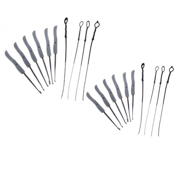 2 x KLOM - 10 Piece Broken Key Extractor (Bundle of 2)