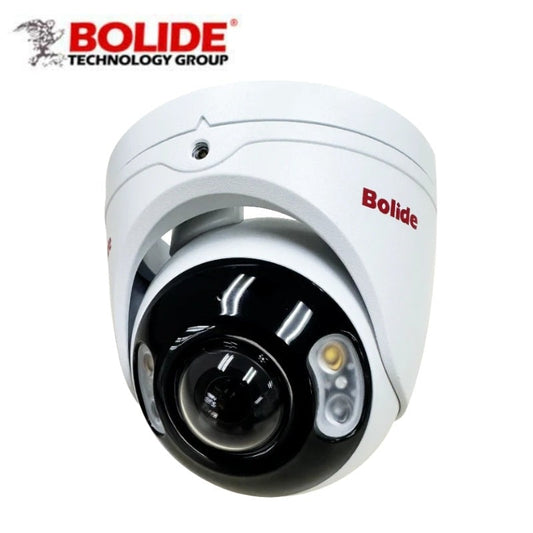 Bolide / BN9109‐PN / Dual Sensor / 180° Panoramic Turret Camera (4K) / Facial Rec / Micro SD Slot / IP67 Waterproof Housing / NDAA Compliant