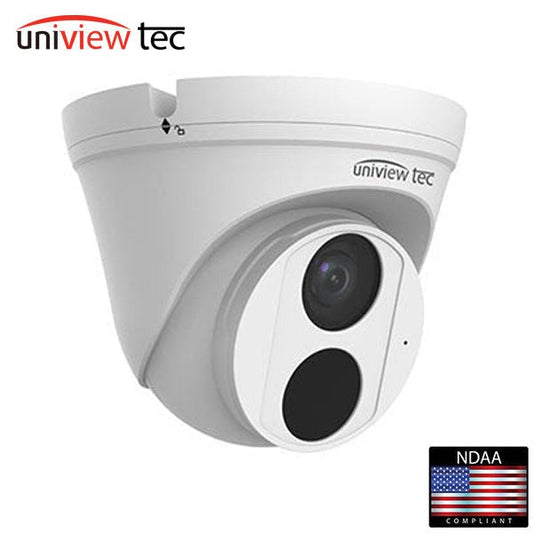 Uniview Tec / UVT / IPT4E28X / Turret Dome Camera / 4MP / 2.8mm Fixed Lens / True Day-Night / WDR / 30m IR