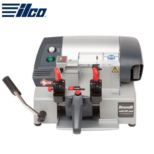 Ilco - Silca Bravo III - Semi-Automatic Cut Key Duplicator w/ EZ-Jaw - 120V - Factory Refurbished