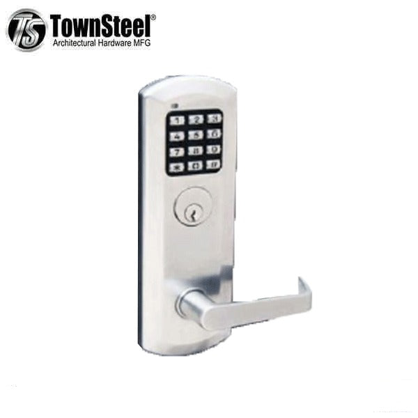 TownSteel - XDK-5000 - E-All Keypad Exit Trim - PIN - Stainless Steel