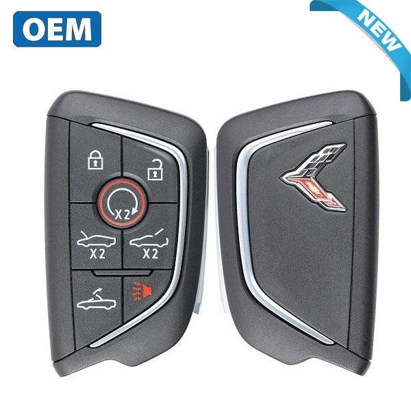 2021-2024 Chevrolet Corvette C8 / 7-Button Smart Key / PN: 13545167 (OEM)