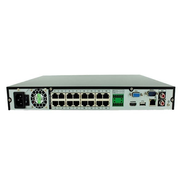 Dahua / 16 Channel / 8MP / NVR / 2 SATA / 4TB HDD / DH-N42C3P4