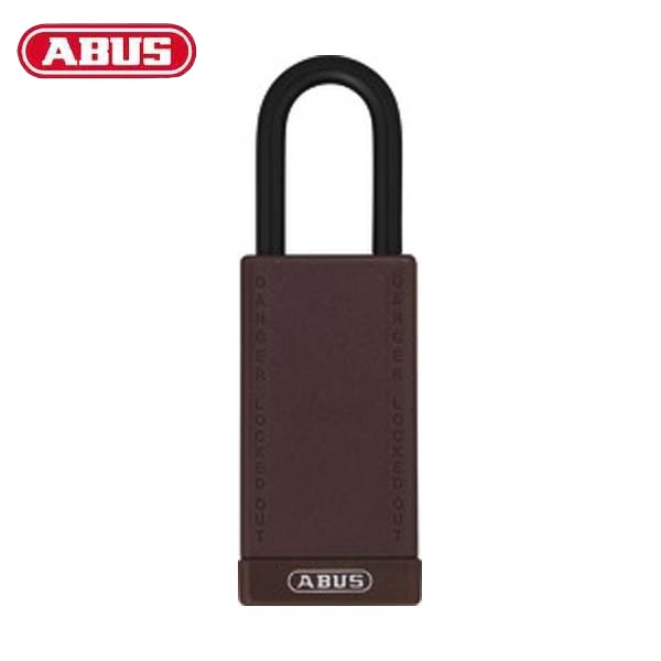 Abus - 09886 - Plastic-Covered Aluminum Core Padlock 74Lb/40 - Optional Keying - Optional Finish