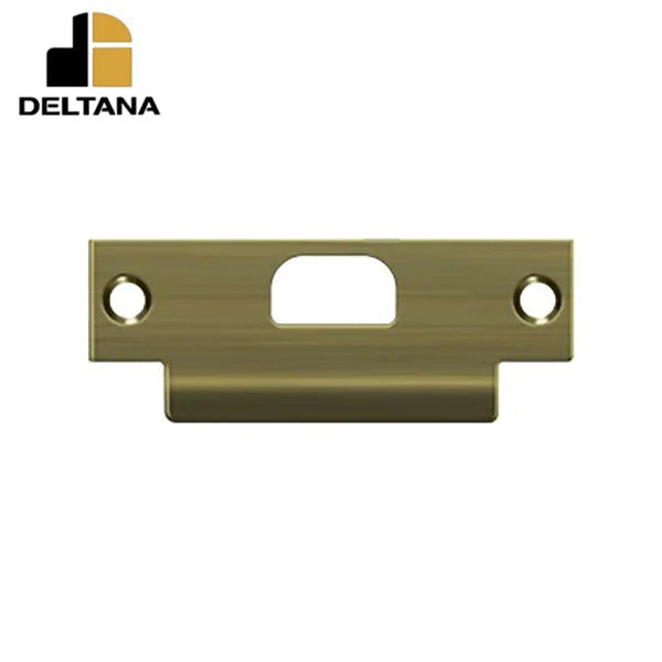 Deltana - ANSI T- Strike - 4-7/8" x 1-1/4" - w/ Hole - Optional Finish