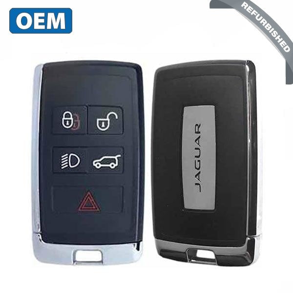 2017-2020 Jaguar E-Pace / 5-Button Smart Key / PN: J9C3-15K601-AG / K0BJXF18A / 315 Mhz (OEM Refurb)